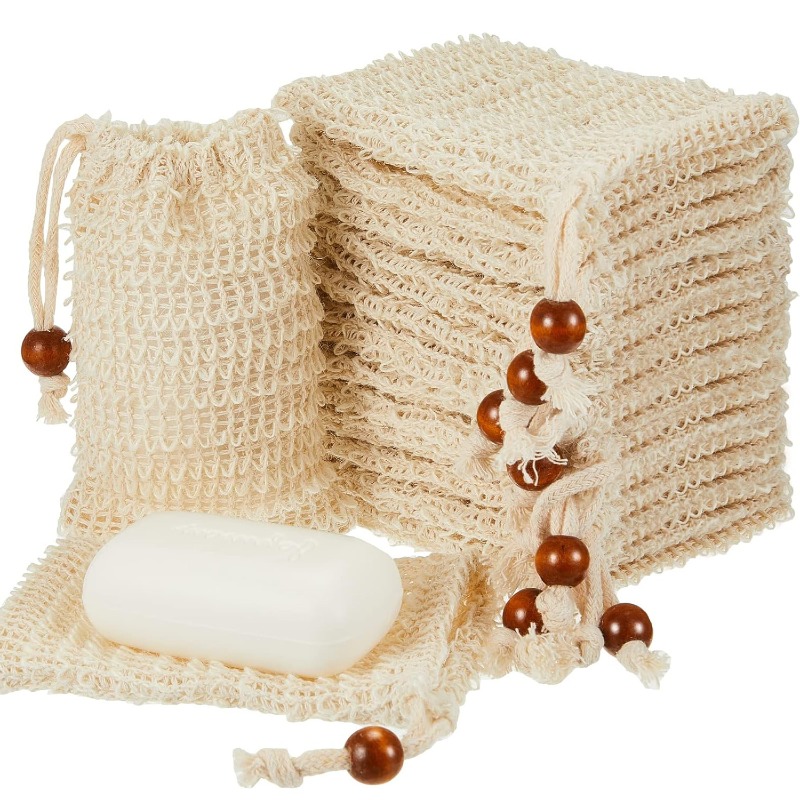 Soap Making Supplies Wholesale - 각질 제거 비누 가방, 샤워용 천연