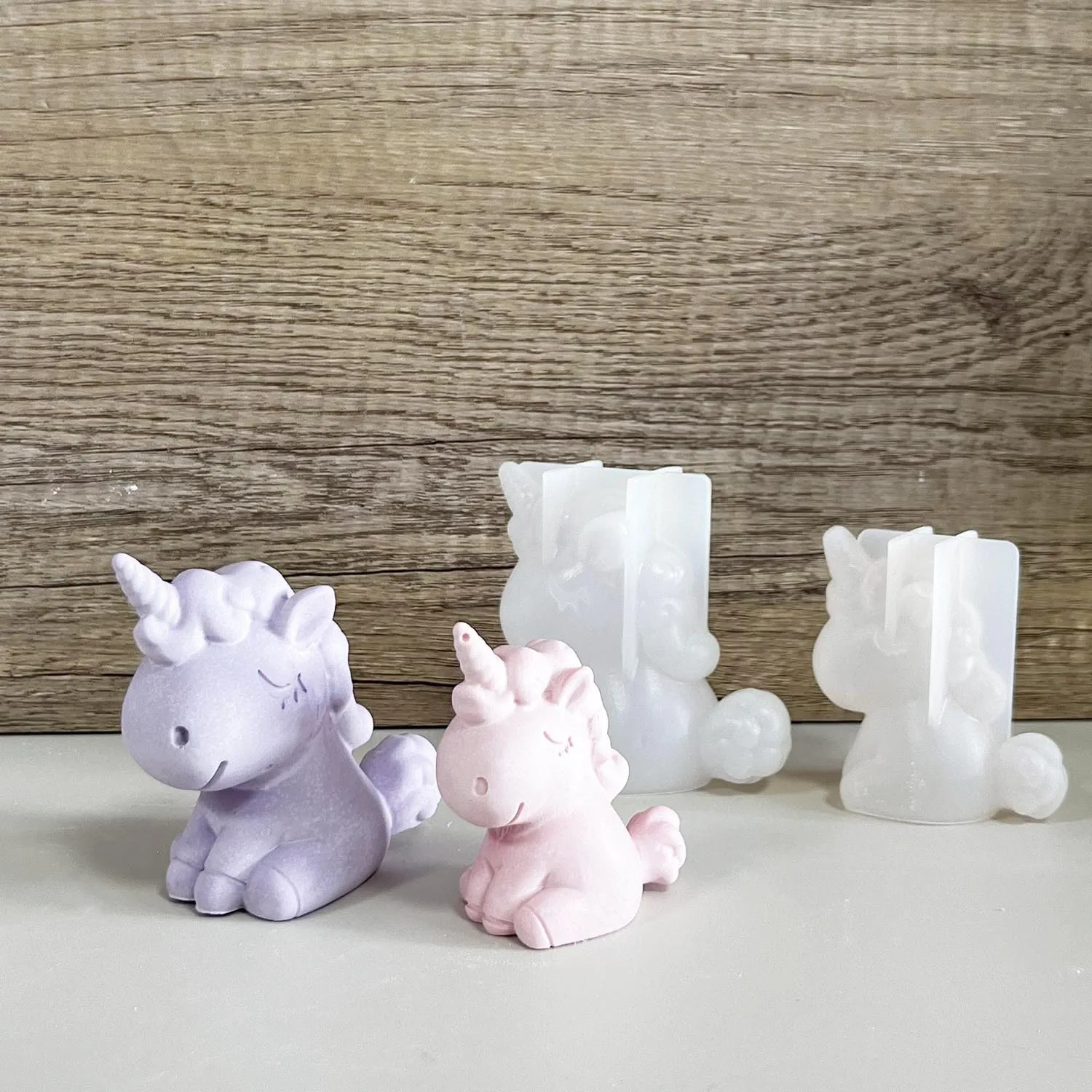 Soap Making Supplies Australia - 3D 기하학 실리콘 유니콘 고양이 사슴