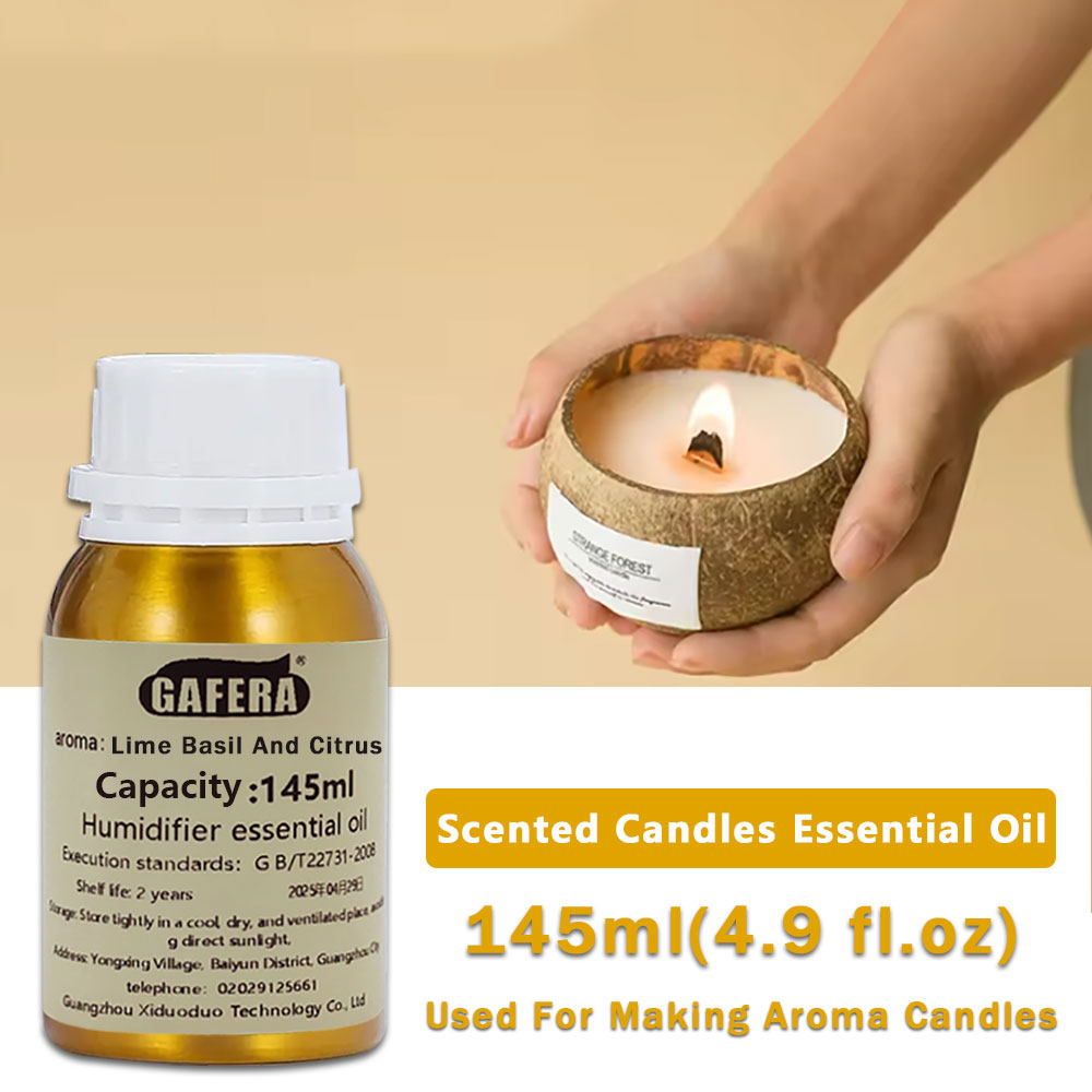 Soap Making Oils - 가페라 145ml(4.9 fl.oz) 라임 바질 &
