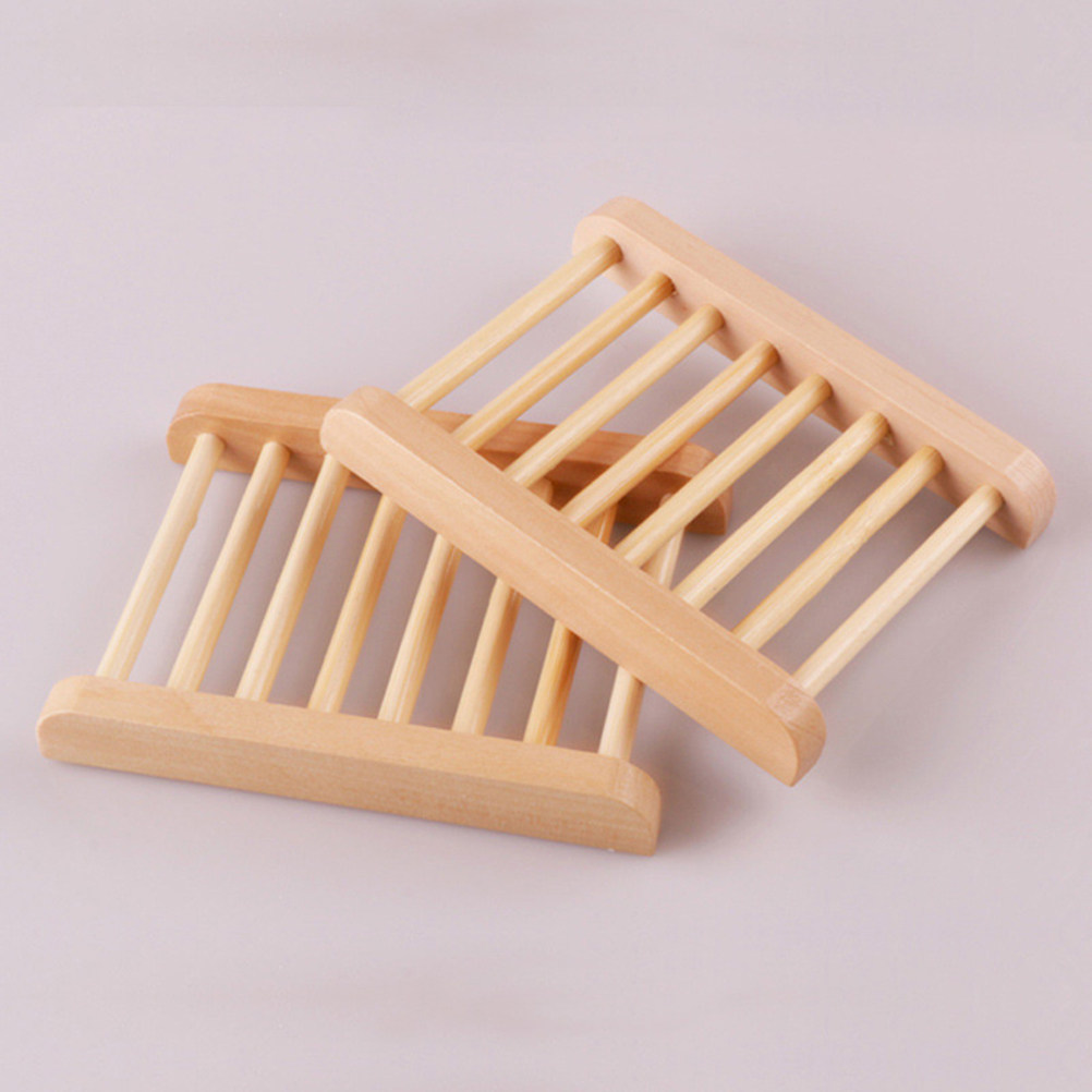 Soap Making Dish - 천연 나무 비누 받침대와 고급 마이크로파이버