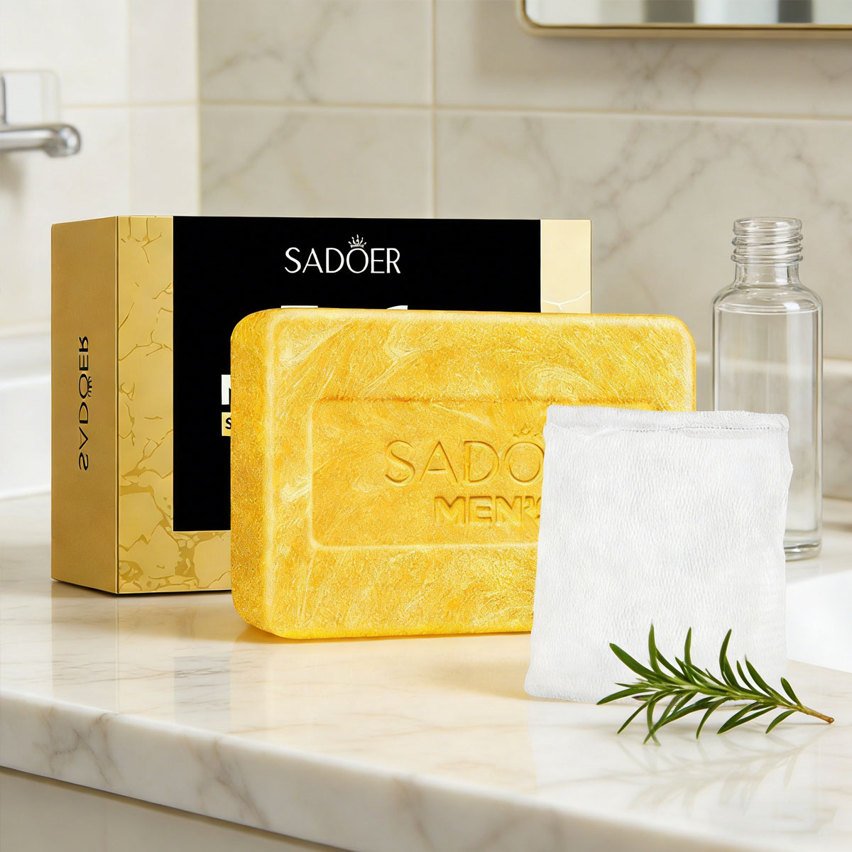 럭셔리 남성용 3-in-1 골든 클렌징 비누: 상쾌하고 - Soap Making Oils 리뷰 및 가격