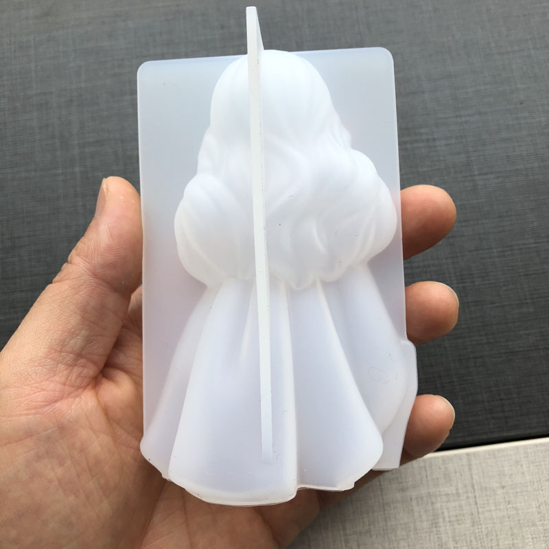 3D 귀여운 공주 실리콘 양초 금형 천사 소녀 비누 수 - Soap Making Supplies Australia 리뷰 및 가격
