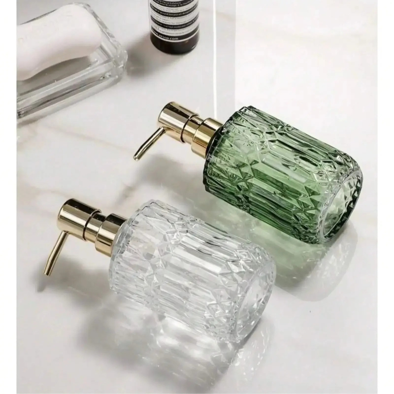 400ML 수동 액체 비누 디스펜서 투명 유리 손 소독 - Soap Making Liquid 리뷰 및 가격
