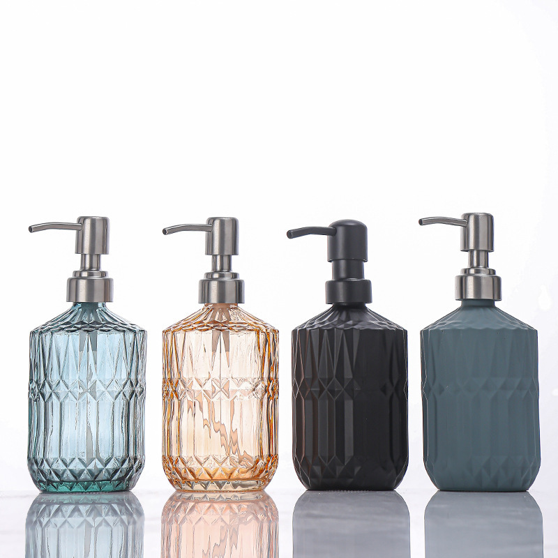 400ML 수동 액체 비누 디스펜서 투명 유리 손 소독 - Soap Making Liquid 리뷰 및 가격