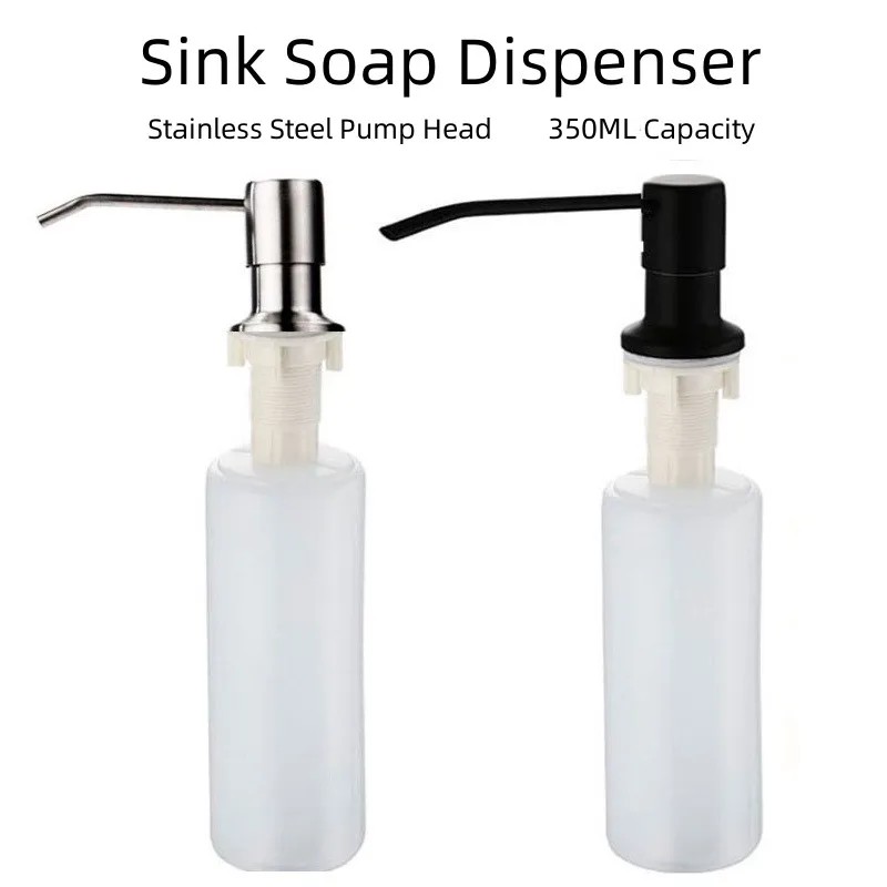 스테인리스 스틸 싱크대 비누 디펜서, 액체 비누 병,  - Soap Making Liquid 리뷰 및 가격