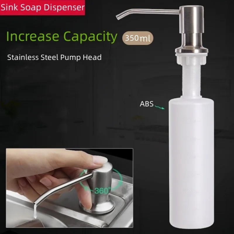 스테인리스 스틸 싱크대 비누 디펜서, 액체 비누 병,  - Soap Making Liquid 리뷰 및 가격