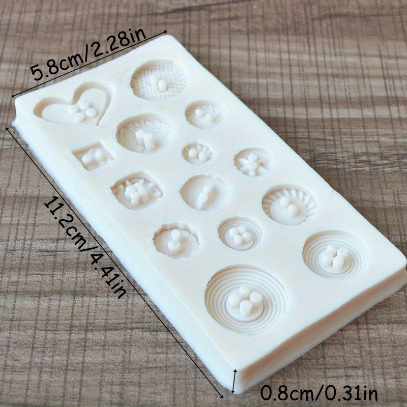 버튼 모양 실리콘 몰드 비누 및 양초 장식 도구용 실리 - Soap Making Supplies Australia 리뷰 및 가격