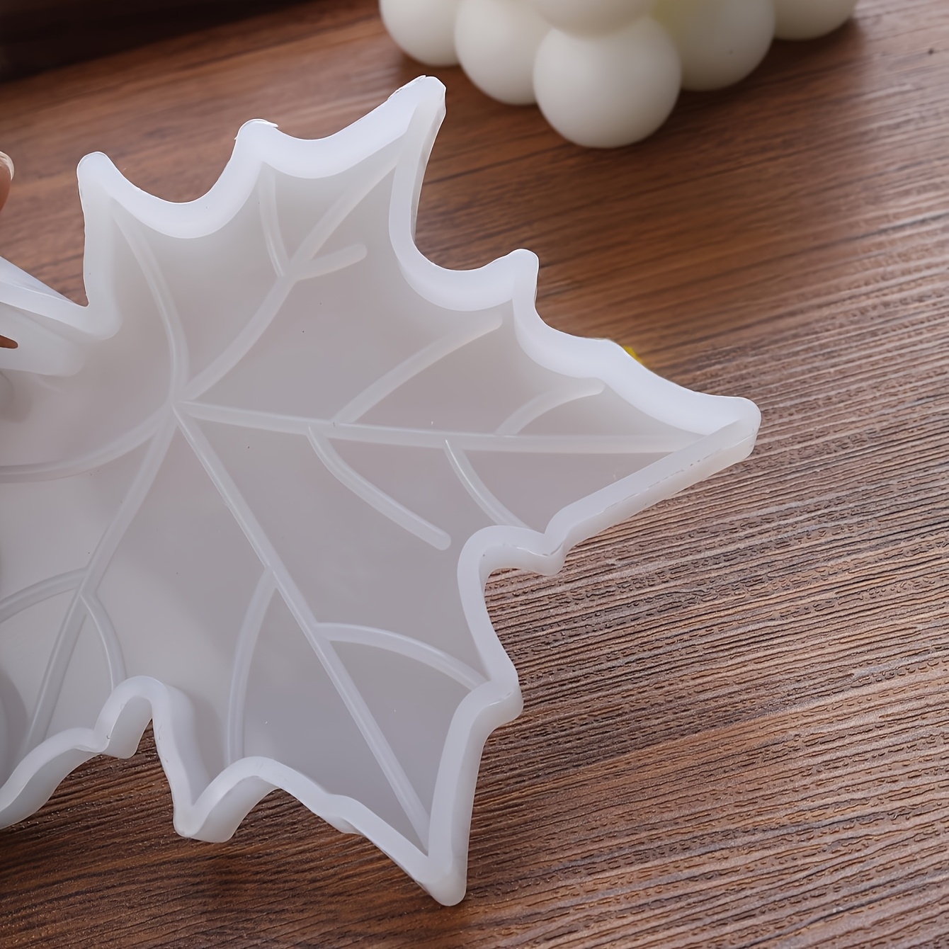 1PC 단풍잎 모양의 실리콘 몰드, DIY 비누, 양초 - Soap Making Dish 리뷰 및 가격
