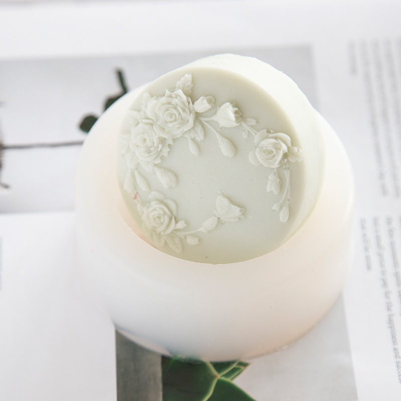 둥근 모양 장미 꽃 수제 비누 실리콘 금형, 모란 장미 - Soap Making Dish 리뷰 및 가격