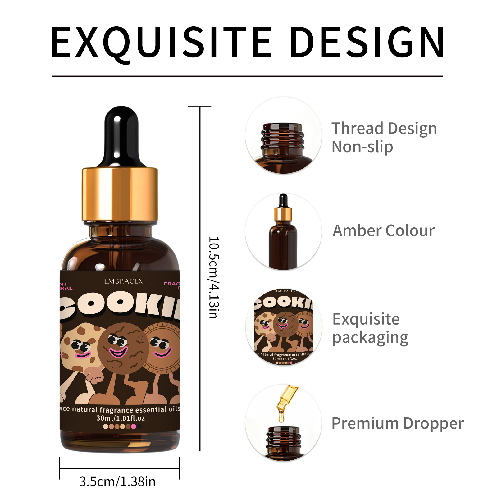 30ml 쿠키 에센셜 오일 헤어케어, 네일케어, DIY - Soap Making Friends 리뷰 및 가격