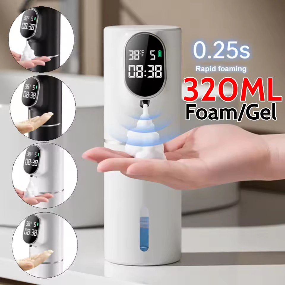 미 자동 LED 액체 거품 비누 디스펜서 5단계 조절  - Soap Making Liquid 리뷰 및 가격
