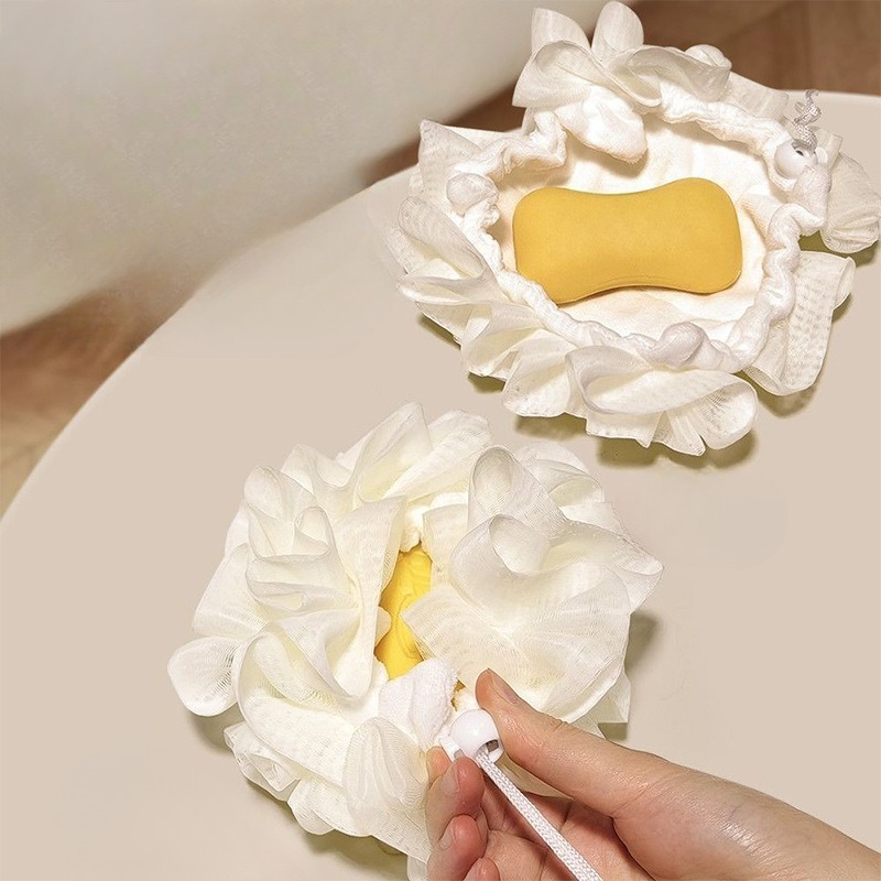 1개입 부드러운 루파 스폰지 목욕볼 -2in-1 비누  - Soap Making Supplies Wholesale 리뷰 및 가격