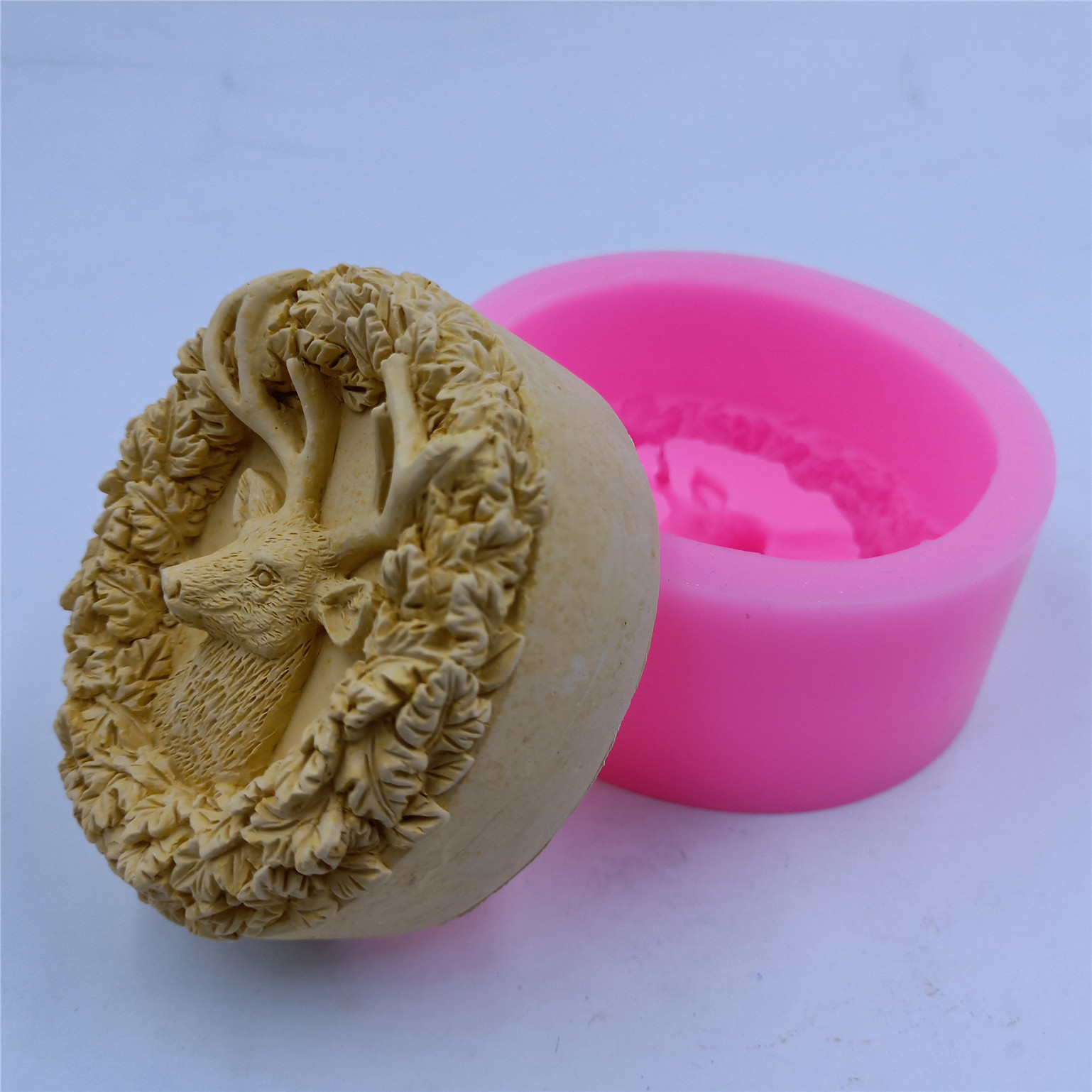 사슴 디자인 비누 실리콘 몰드 비누 만들기 무스 케이크 - Soap Making Dish 리뷰 및 가격
