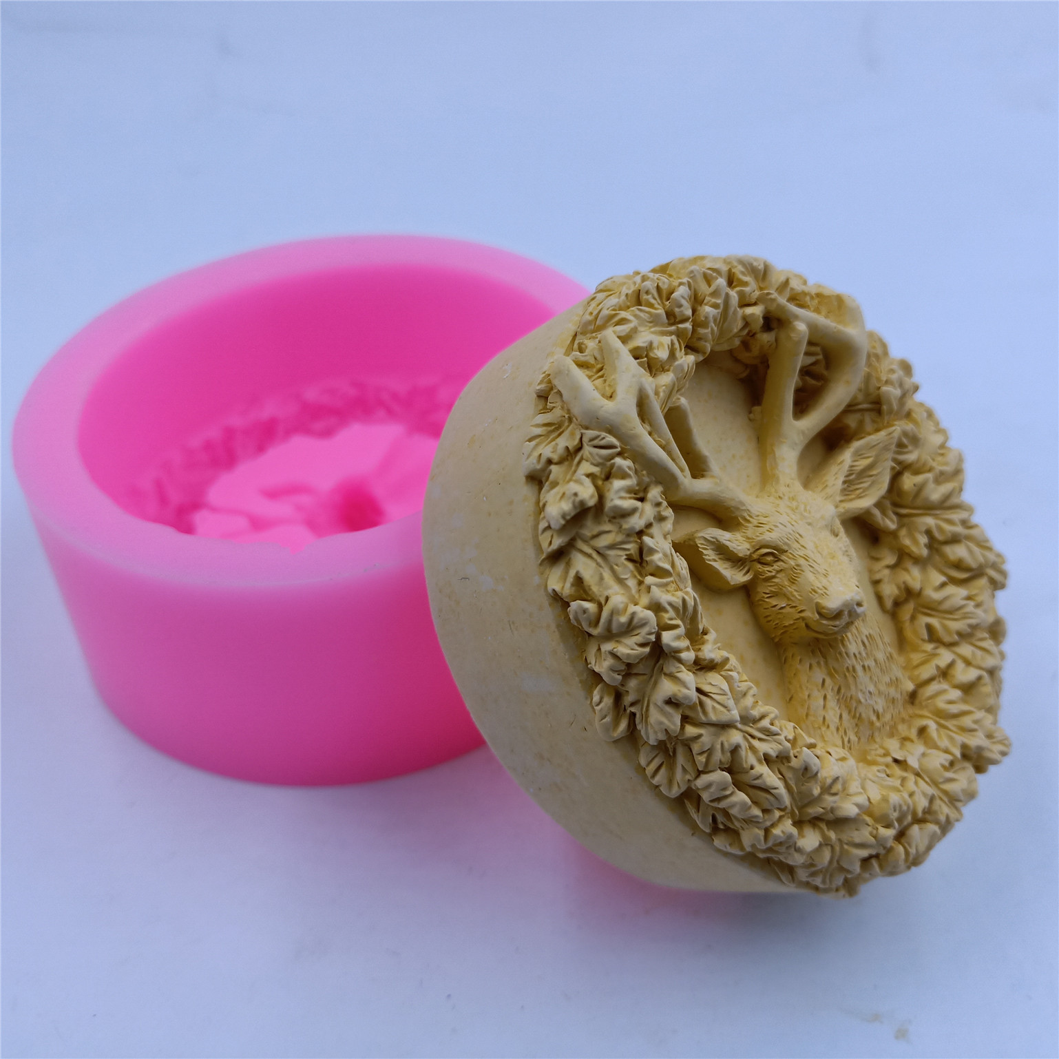 사슴 디자인 비누 실리콘 몰드 비누 만들기 무스 케이크 - Soap Making Dish 리뷰 및 가격