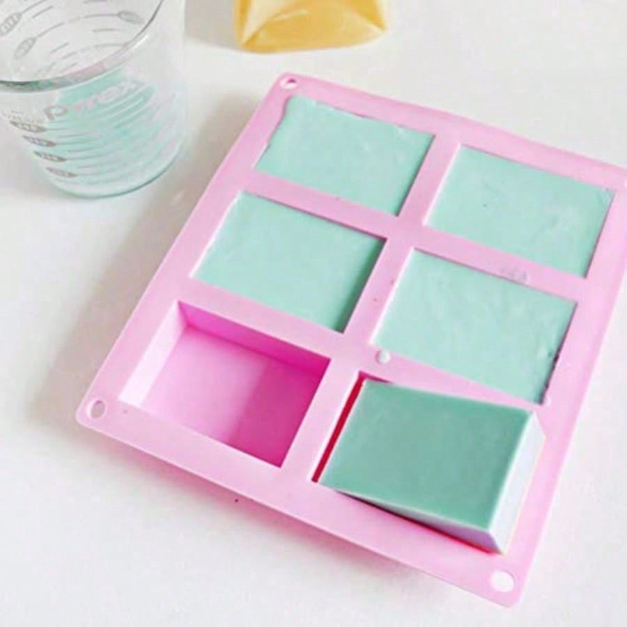 1-2팩 6구 DIY 실리콘 몰드, 핸드메이드 비누,  - Soap Making Dish 리뷰 및 가격