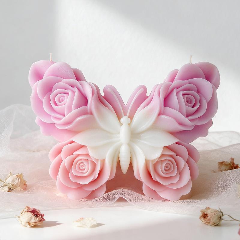 DIY 장미 나비 모양 실리콘 몰드 수제 아로마 캔들  - Soap Making Supplies Australia 리뷰 및 가격